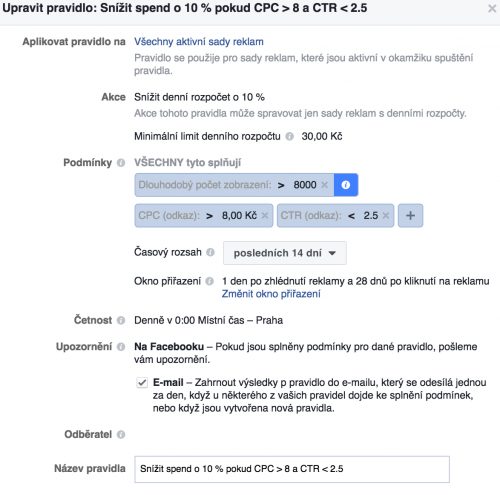 automaticka-pravidla-facebook-nastaveni