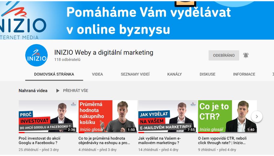 Vyplatí se Vám dělat vlastní YouTube kanál?